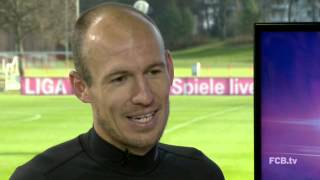 FCB News am 31.01.2013 mit Arjen Robben