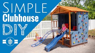 Simple DIY Clubhouse - Customizable