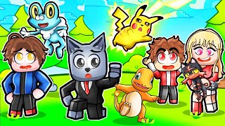 JOGANDO POKEMON PELA PRIMEIRA VEZ no ROBLOX