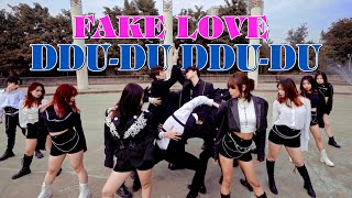 [ KPOP IN PUBLIC ] BTS & BLACKPINK - Fake Love X 뚜두뚜두(DDU-DU DDU-DU) MASHUP Dance Cover @FGDance