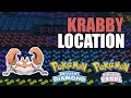 How To Get Krabby In Pokemon Brilliant Diamond & Shining Pearl