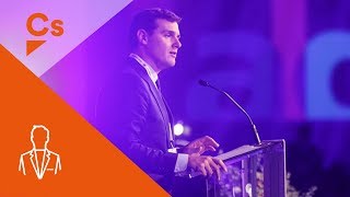 Albert Rivera. Discurso de apertura en Congreso ALDE Party en Madrid