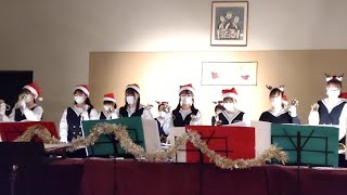 松山東雲中学･高等学校ハンドベル部クリスマスコンサート in 日本基督教団松山教会