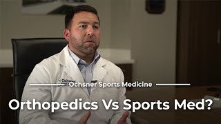 Orthopedic Surgeon or Sports Medicine Provider?