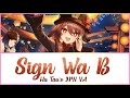 Genshin Impact | Hu Tao's JPN VA - Sign Wa B (Oshi no Ko) | w/Lyrics [ROM/ENG]  {Request}