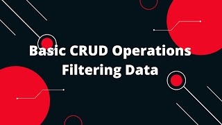 JSON Server Tutorial Fake REST API #4 Basic CRUD Operations Filtering Data