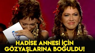 Hadise Annesi İçin Gözyaşlarına Boğuldu! ANNEM BENİ HEP TAŞIDI!