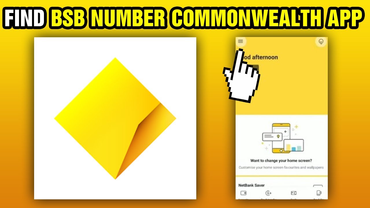 How To Find BSB Number Commonwealth App (2024) - YouTube