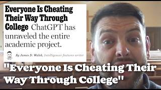"Everyone Is Cheating Their Way Through College"