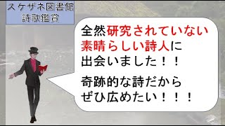 素晴らしい詩人を見つけました！一緒に鑑賞しましょう！【スケザネ図書館】【江戸漢詩選】【鳥山芝軒】