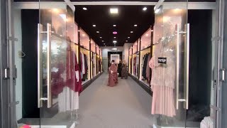 Interior Butik Muslimah. Toko baju muslimah