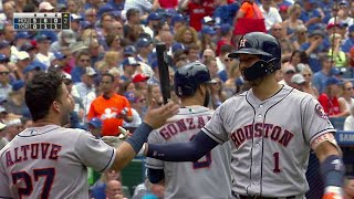 HOU@TOR: Correa golfs solo home run to left