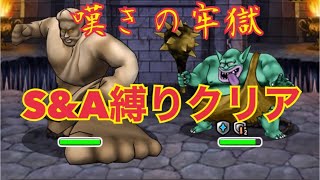 【dqmsl】嘆きの牢獄S\u0026A縛りクリア