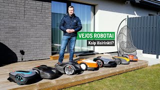 Vejos robotai. Kaip išsirinkti tinkamiausią? | TGP.lt