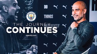 PEP GUARDIOLA CONTRACT EXTENSION | EXCLUSIVE INTERVIEW