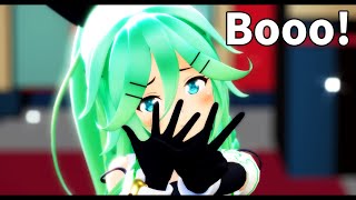 【MMD艦これ】 Booo!   / 山風改二 【Kantai Collection/Ray-MMD/4K/60fps】