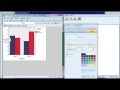 Edit a chart in an SPSS output file, Ex 1 (clustered bar chart)