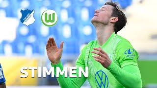 "Enttäuschung..." | Stimmen | TSG Hoffenheim - VfL Wolfsburg 2:1
