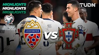 Liechtenstein 0-2 Portugal - HIGHLIGHTS | UEFA Qualifiers 2023 | TUDN