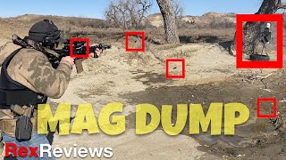 Sig M400 MAG DUMP into RTS Tactical Mini-Shield ~ Rex Reviews