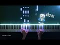 Undertale OST - Fallen Down (Piano) 432hz + sheet music
