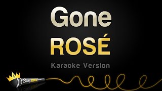 ROSÉ - Gone (Karaoke Version)