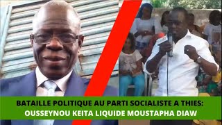 PS A THIES. Ousseynou Keita dément les propos de Moustapha DIAW sur la Radio Sud FM