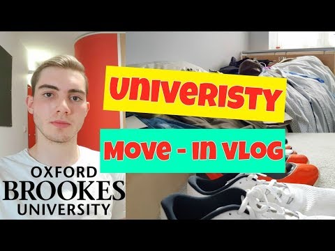 University Moving in Vlog!|Oxford Brookes University Moving in Vlog!|Oxford Brookes