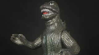 Marusan 350: Godzilla (1971) -Black With Glitter- Sofubi Showcase