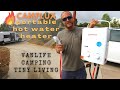 Portable Tankless Water Heater - Review for Vanlife, Tiny Living and Camping- This Thing Is Awesome