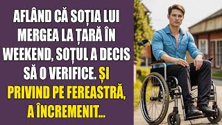 Aflând că soția lui mergea la țară în weekend, soțul a decis să o verifice. Și privind pe fereastră