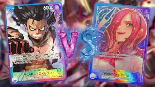 The ULTIMATE Battle: Blue Purple Luffy (青紫ルフィ) vs. Blue Purple Reiju (青紫レイジュ)!