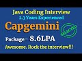 Capgemini Java Coding Interview | Mock Java Coding Interview