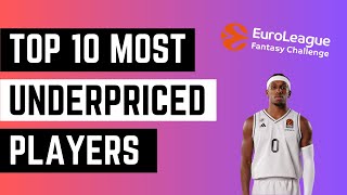 Euroleague Fantasy | Most Underrated Players