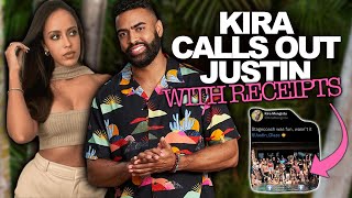 Bachelor In Paradise Feud Between Kira & Justin Spills Onto Twitter!