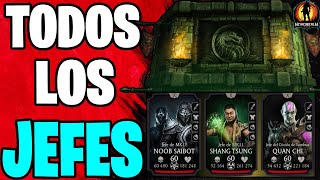 TODOS LOS JEFES Y RECOMPENSAS  - Torre NORMAL Del Hechicero 😍 | Mortal Kombat Mobile