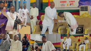 Hmm Prez Mahama Storms Opambour’s Church for Thanksgiving Service As Opambour Give Another Prophecy🙄