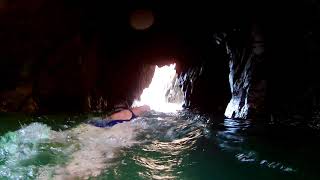 Plemont Swim at High Tide - St Ouen - Jersey