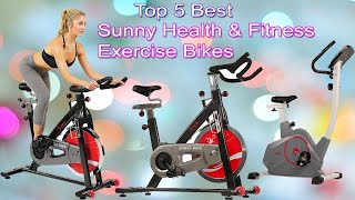 Top 5 Best Sunny Health And Fitness Exercise Bikes | High Quality Fitness Exercise Bike