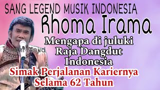 Kenapa Rhoma Irama Dijuluki Raja Dangdut Indonesia? Simak perjalanan karirnya selama 63 tahun