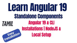 🚀 Master Angular 19 Standalone Components Fast! | Beginner's First Step