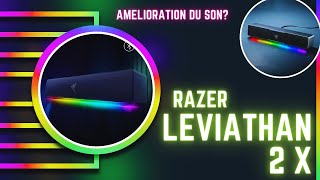 RAZER LEVIATHAN V2 X : Barre Sound au bon rapport qualité/prix