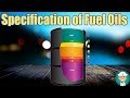 Specification of Marine Fuel Oils