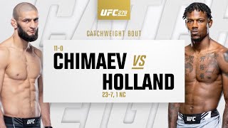 UFC 279: Chimaev vs Holland Highlights