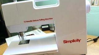 Simplicity 12 Needle Deluxe Felting Machine- Product Review