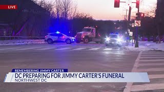 DC preparing for Jimmy Carter's funeral