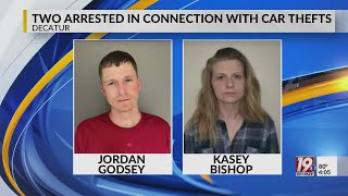 Decatur Police Arrest 2 Connected To Recent Car Thefts