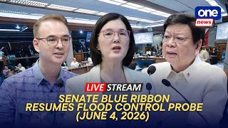 LIVE | Senate Blue Ribbon panel under Sen. Pia Cayetano resumes probe on flood control scandal