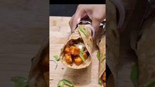 Easy \u0026 Healthy Chapathi Roll | Paneer Chapathi Roll Recipe | #shortvideos