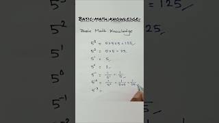 Basic math rules #shorts #math #mathematics #mathstricks #study #knowledge #information